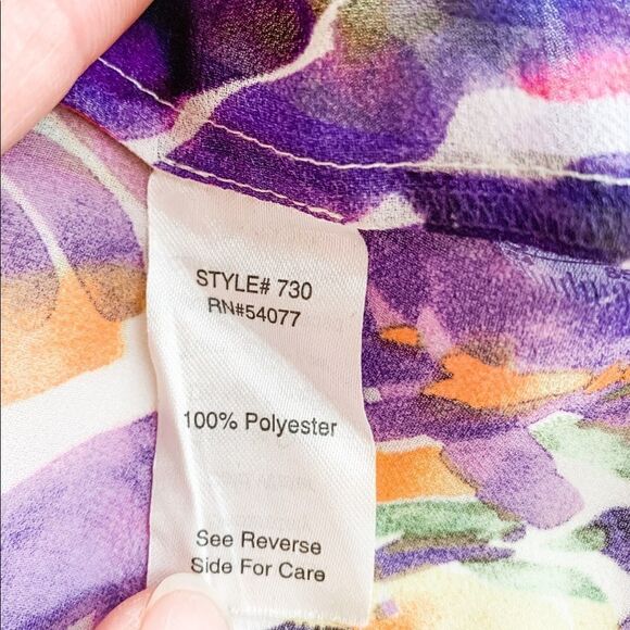 🍋 CAbi • Multi-Colored Pattern Tank Top - Picture 7 of 12